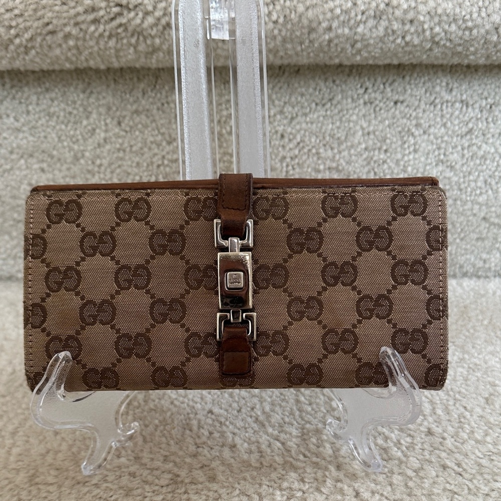 Gucci Monogram Long Wallet